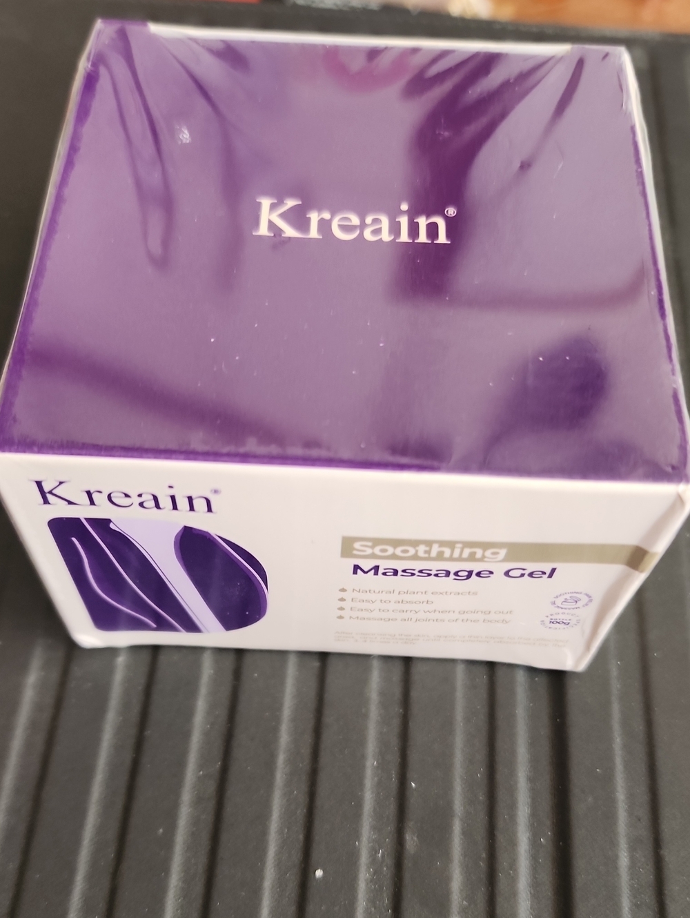 Kreain Soothing Massage Gel - Purple & White